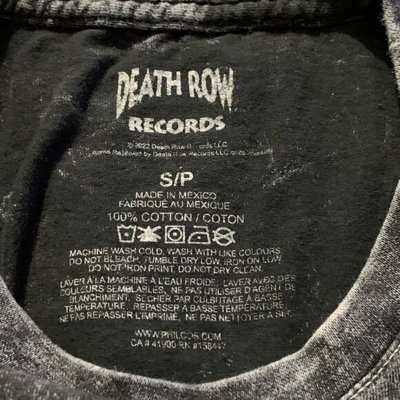 Death Row Records  t-shirt sz small - Picture 5 of 6
